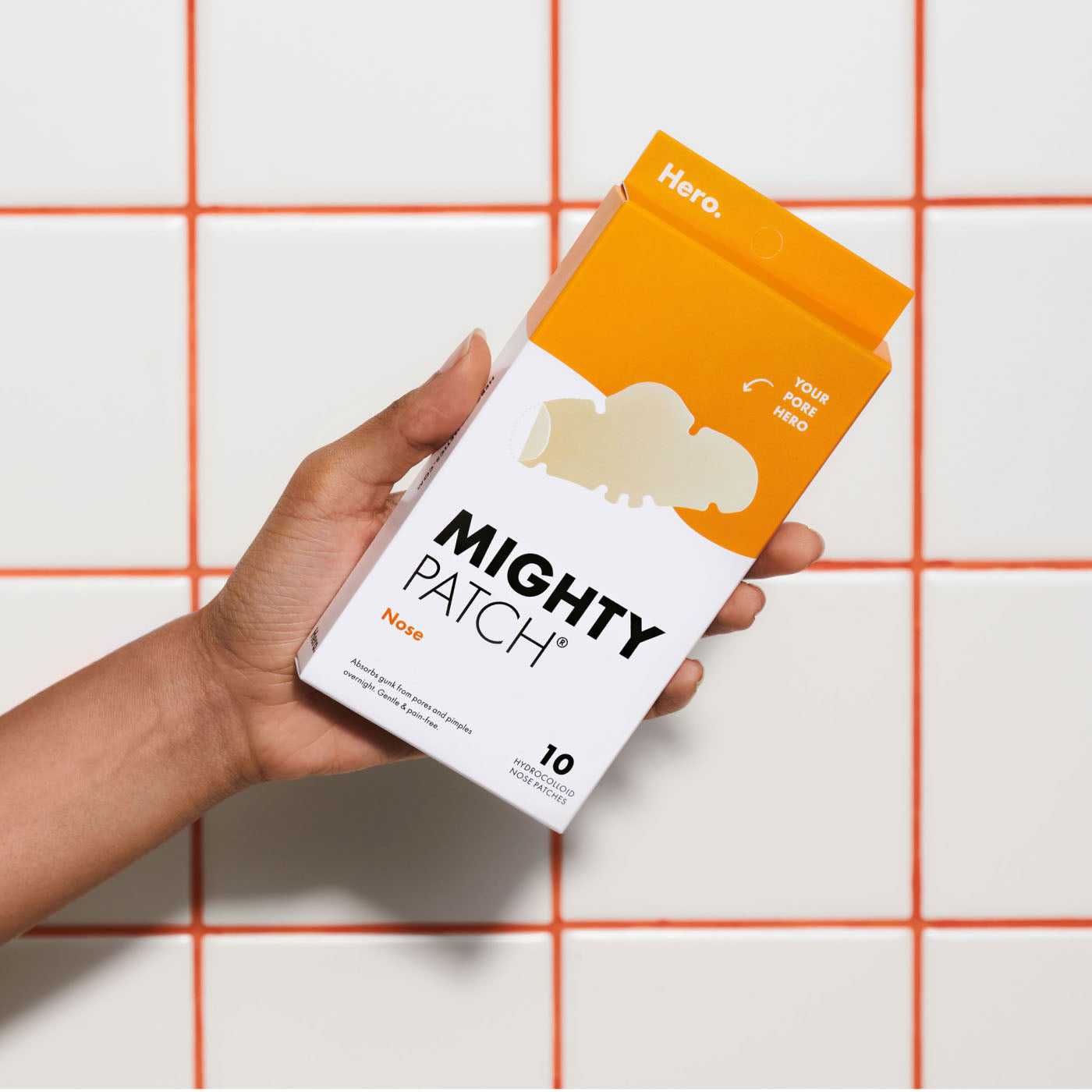 Mighty Patch™ Nose patch - Clear Finish