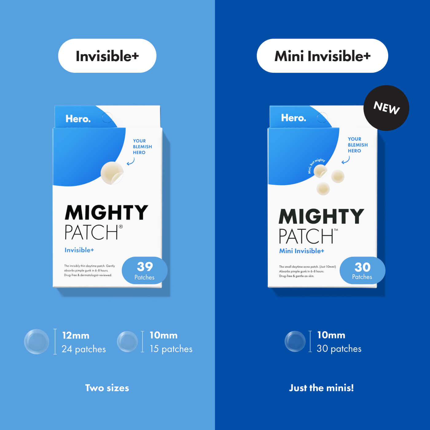 Mighty Patch™ Mini Invisible+ - Pure Reset